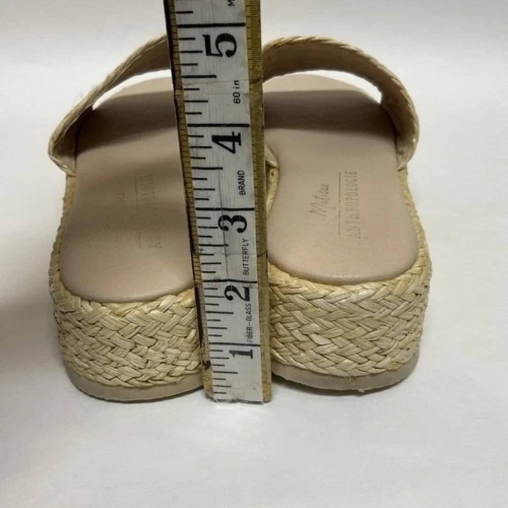 Anthropologie‎ Matisse Montego Woven Wedge Sandal Platform Slides Women 9M China